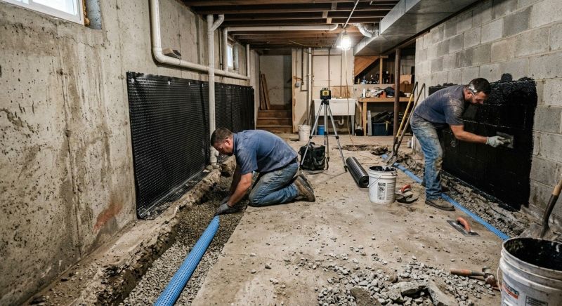 Basement Seepage Repair in Tampa, FL