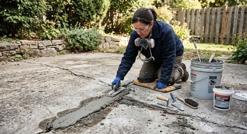 Cement Repair in West Des Moines, IA