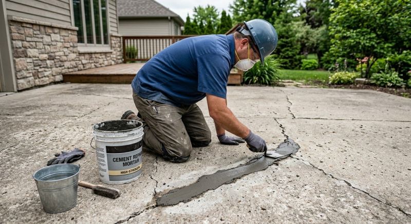 Chipped Concrete Repair in Corpus Christi, TX