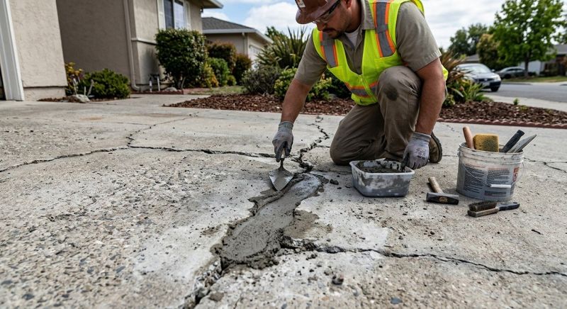 Chipped Concrete Repair in Corpus Christi, TX