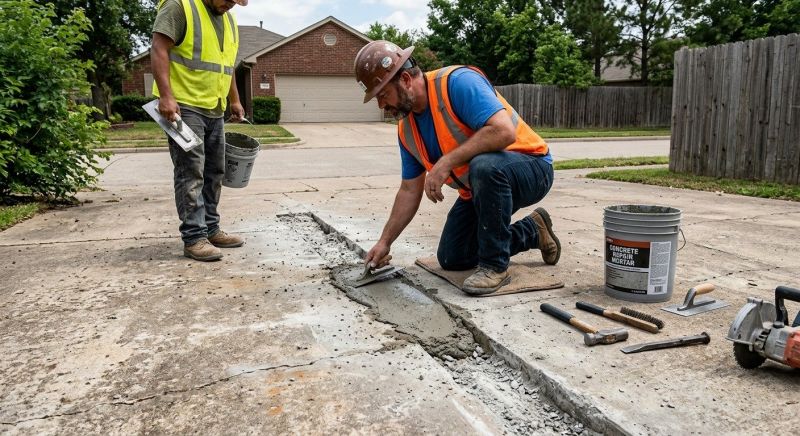 Concrete Slab Repair in Corpus Christi, TX
