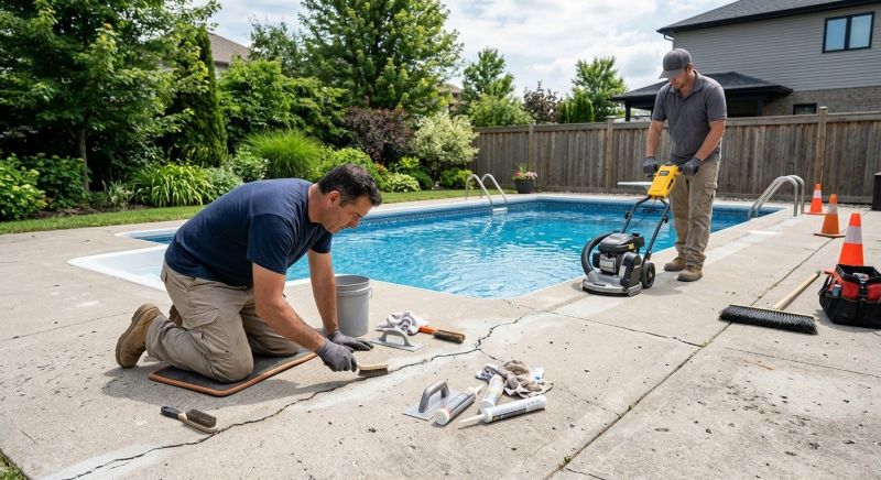 Pool Deck Repair in Corpus Christi, TX